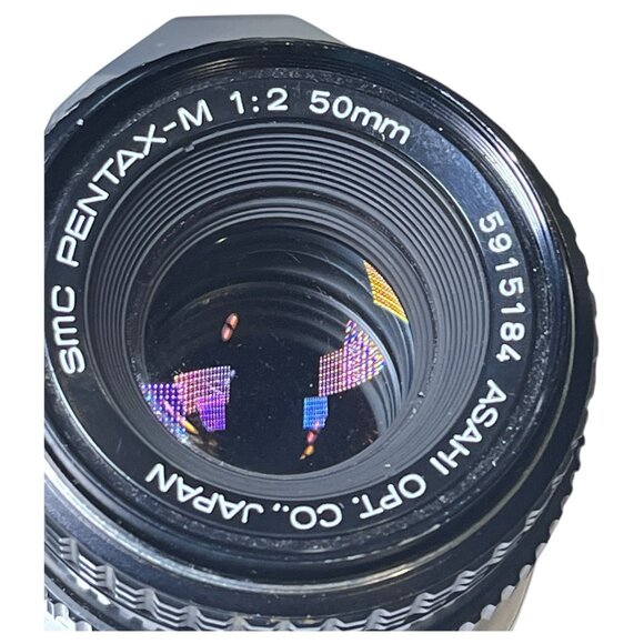 Pentax MG 35mm Film Camera with Pentax-M 50mm 1:2 lens - Picture 7 of 12